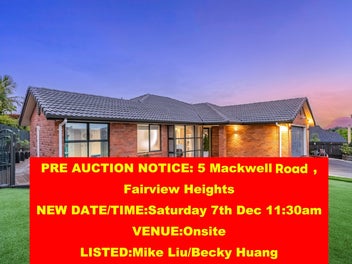 5 Mackwell Road, Fairview Heights, Auckland