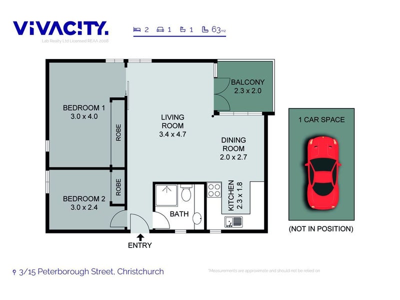 3/15 Peterborough Street, Christchurch Central, Christchurch - Carousel 14