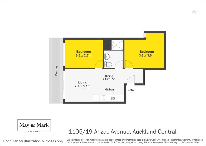 1105/19 Anzac Avenue, Auckland Central, Auckland - Carousel 18