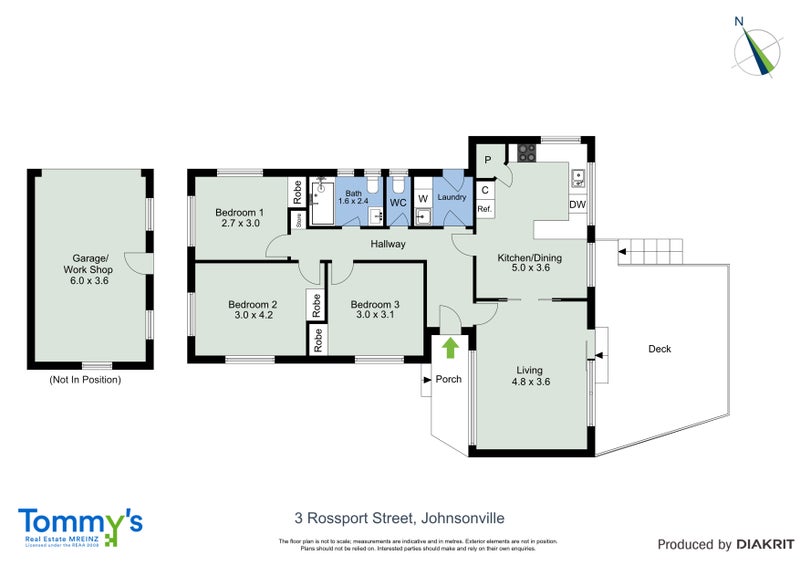 Property Valuation for 3 Rossport Street, Johnsonville, Wellington