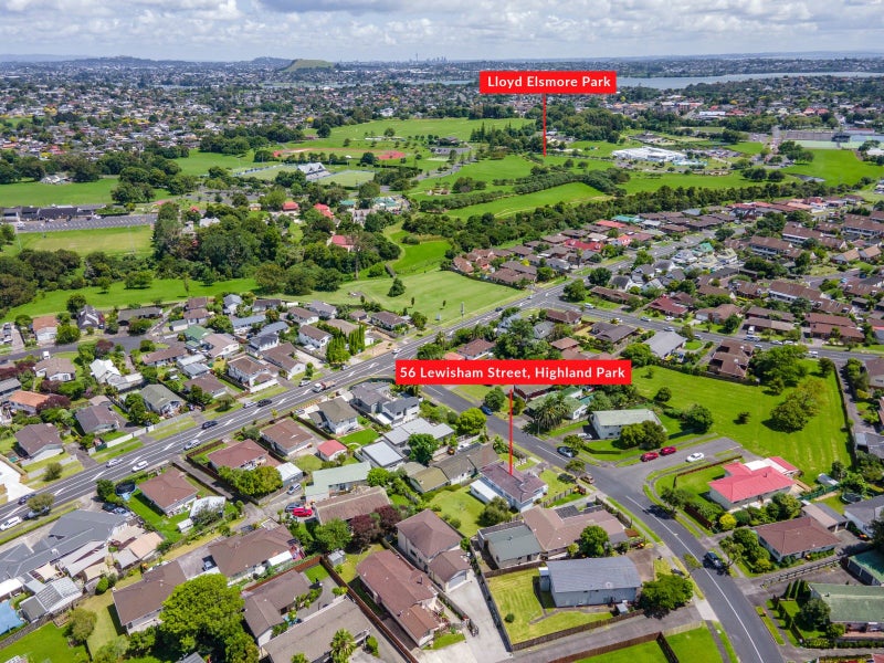 Property Valuation for 56 Lewisham Street, Highland Park, Auckland