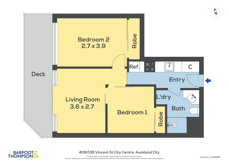 Property Valuation for 409/135 Vincent Street, Auckland Central