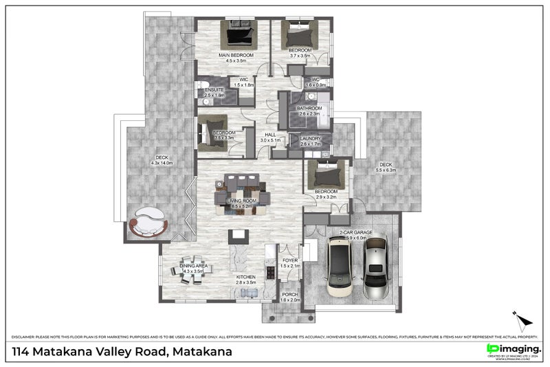 Property Valuation for 114 Matakana Valley Road, Matakana, Rodney