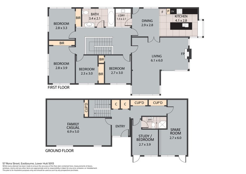 Property Valuation for 57 Rona Street, Eastbourne, Lower Hutt Trade Me Property Trade Me