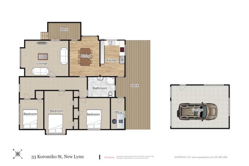 Property Valuation for 33 Koromiko Street, New Lynn, Auckland Trade