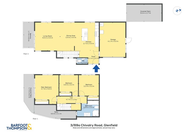 3/69A Chivalry Road, Glenfield, Auckland - Carousel 19