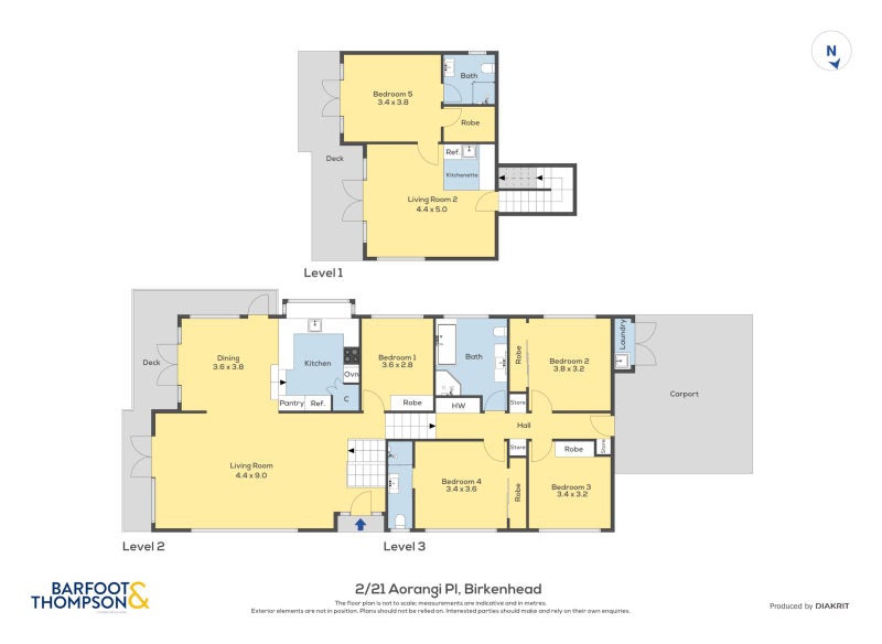 Property Valuation for 2/21 Aorangi Place, Birkenhead, Auckland Trade