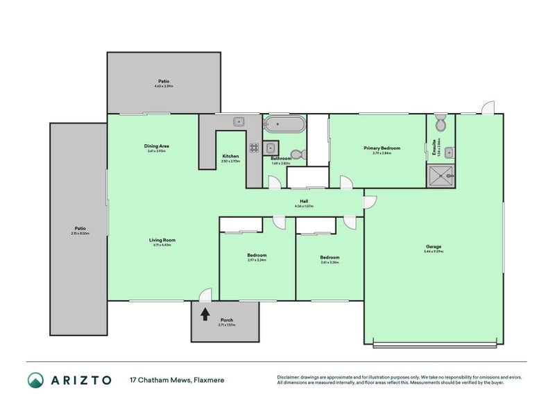 17 Chatham Mews, Flaxmere, Hastings - Carousel 18