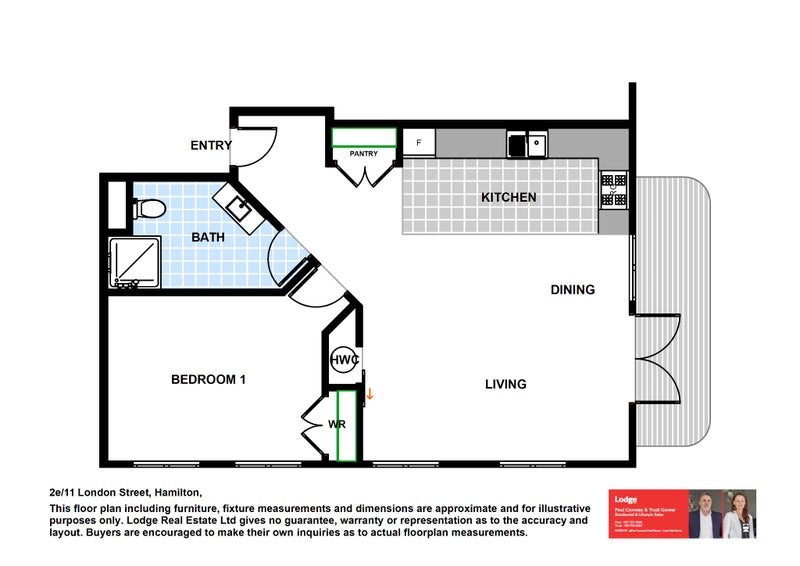 2E/11 London Street, Hamilton City Central, Hamilton, Waikato - Carousel 13