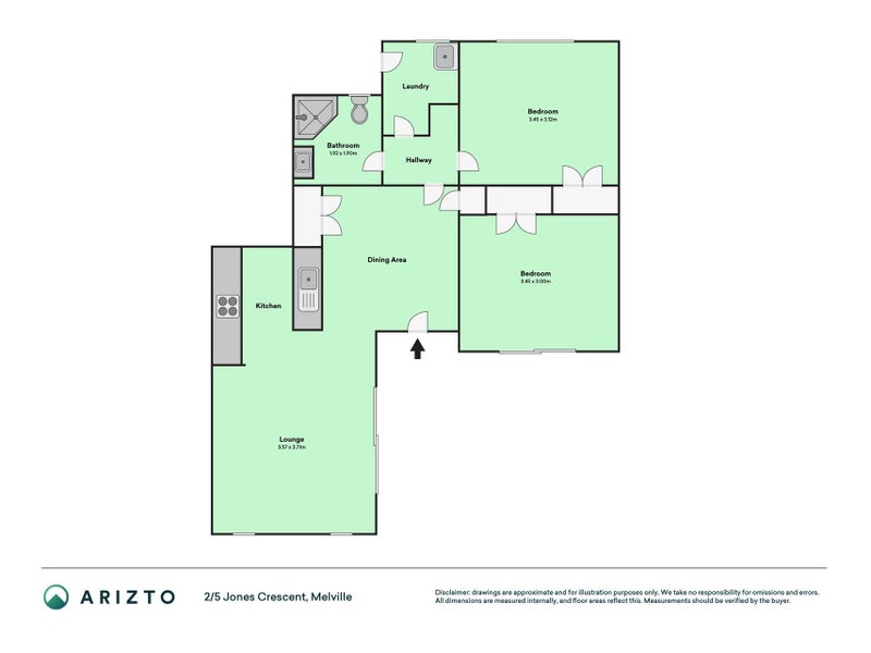 2/5 Jones Crescent, Melville, Hamilton - Carousel 19