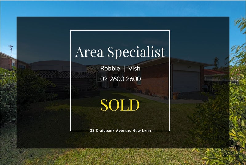 33 Craigbank Avenue, New Lynn, Auckland - Carousel 1