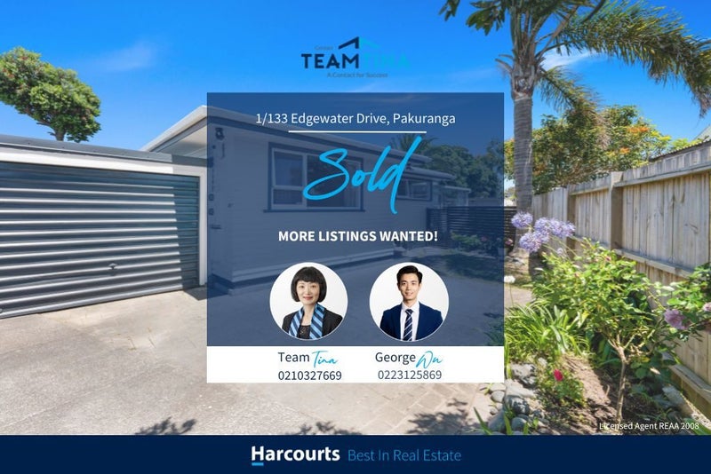 1/133 Edgewater Drive, Pakuranga, Auckland - Carousel 1
