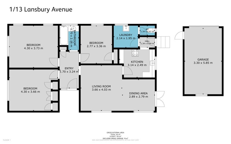 1/13 Lansbury Avenue, Strowan, Christchurch - Carousel 16