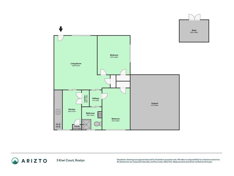 3 Kiwi Court, Roslyn, Palmerston North - Carousel 22