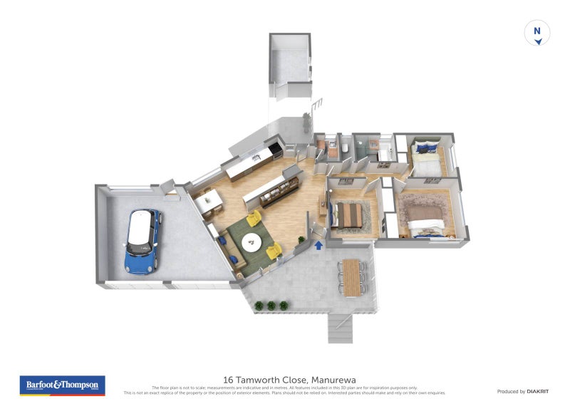 Property Valuation for 16 Tamworth Close, Manurewa, Auckland Trade Me Property Trade Me Property