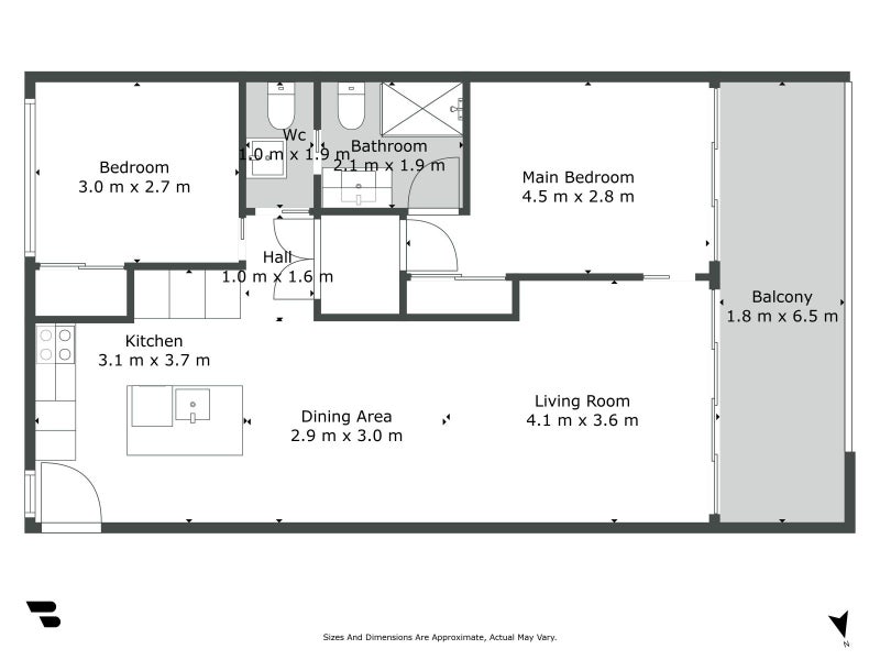 4A/14 Exmouth Street, Eden Terrace, Auckland - Carousel 21