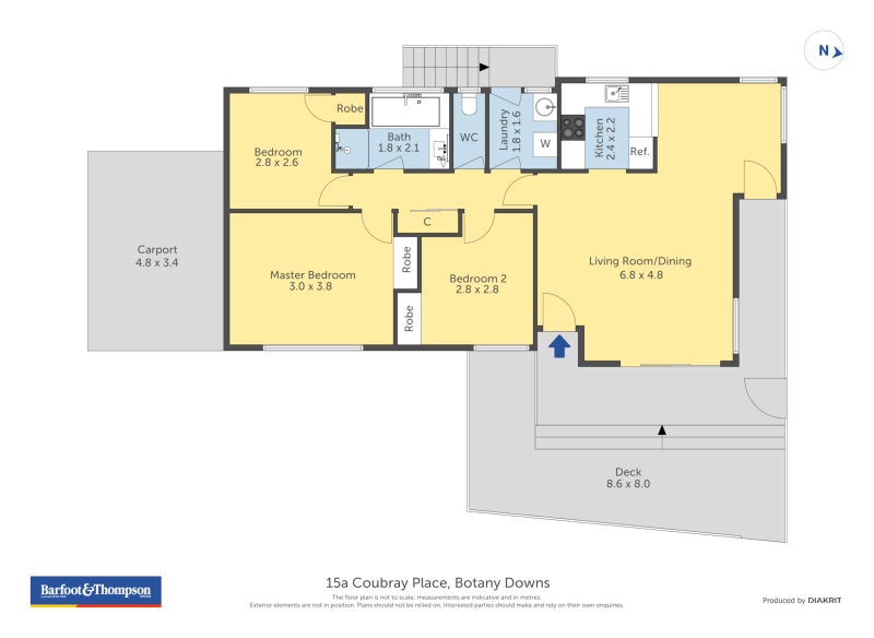 1/15 Coubray Place, Botany Downs, Auckland - Carousel 15