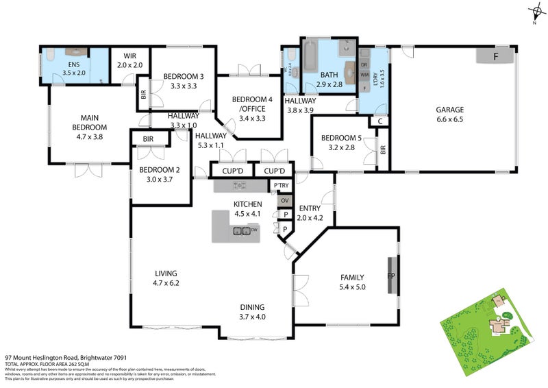 Property Valuation for 97 Mount Heslington Road, Brightwater, Tasman