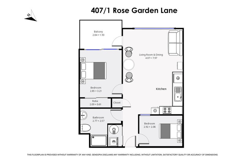 Property Valuation for 407/1 Rose Garden Lane, Albany, Auckland Trade
