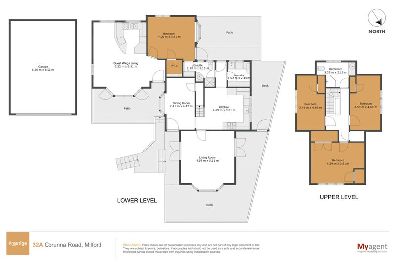 Property Valuation for 32A Corunna Road, Milford, North Shore City