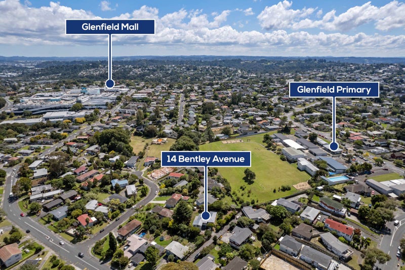 Property Valuation for 14 Bentley Avenue, Glenfield, Auckland Trade