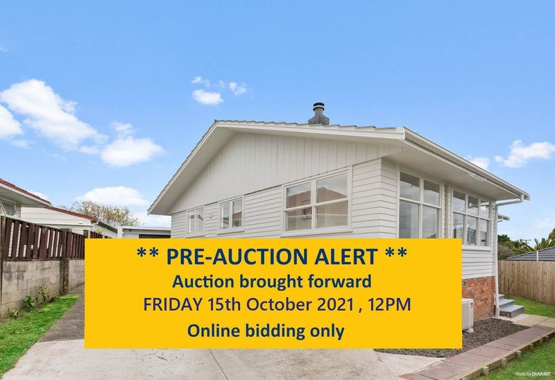 Property Valuation for 6 Clutha Crescent, Clover Park, Auckland Trade