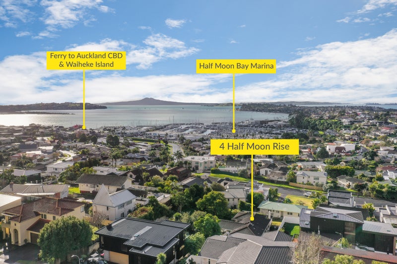 Property Valuation for 4 Half Moon Rise, Half Moon Bay, Auckland