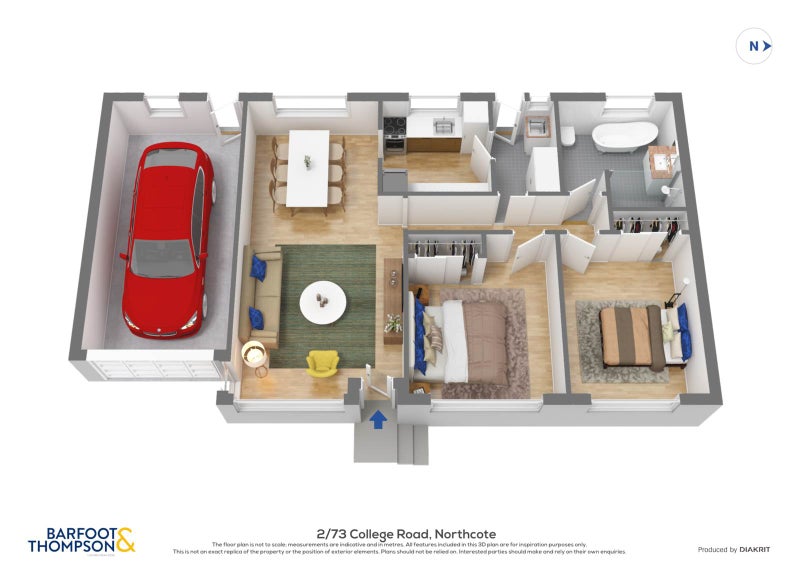 Property Valuation for 2/73 College Road, Northcote, Auckland Trade