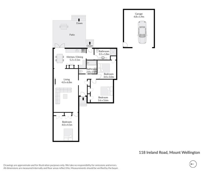 Property Valuation for 118 Ireland Road, Mount Wellington, Auckland