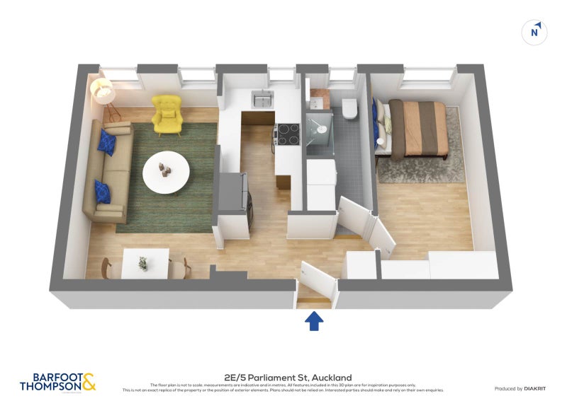 Property Valuation for 2E/5 Parliament Street, Auckland Central