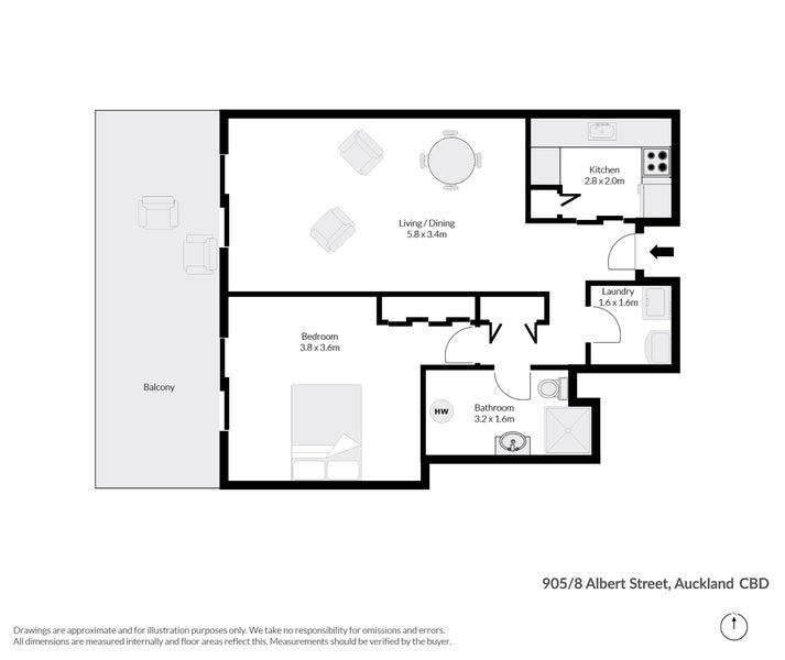 905/8 Albert Street, Auckland Central, Auckland - Carousel 14