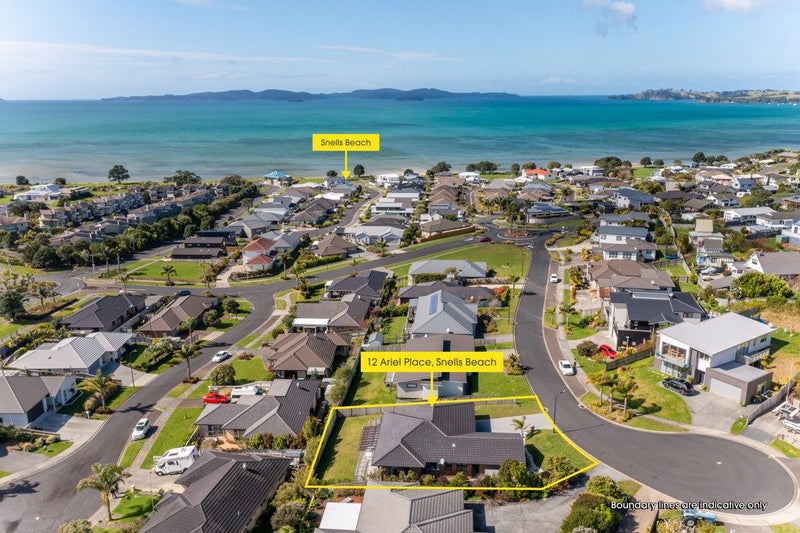 Property Valuation for 12 Ariel Place, Snells Beach, Rodney, Auckland