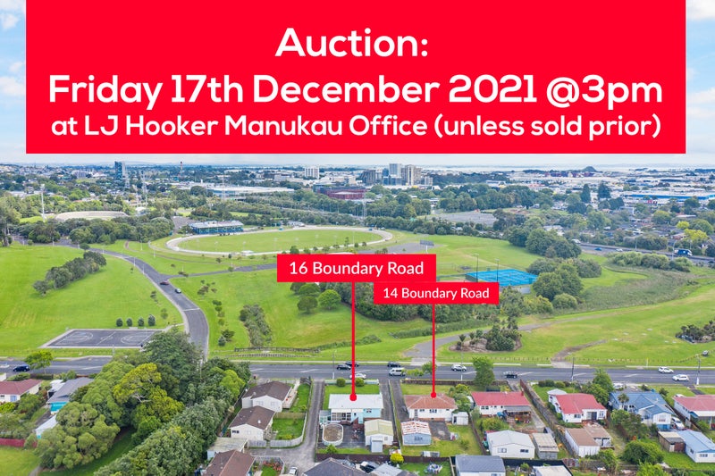 Property Valuation for 16 Boundary Road, Clover Park, Auckland Trade