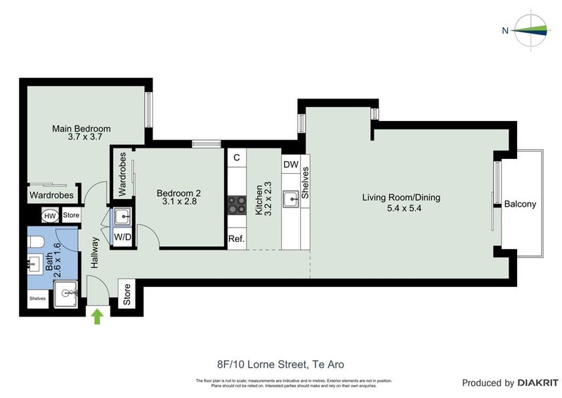 8F/10 Lorne Street, Te Aro, Wellington - Carousel 14