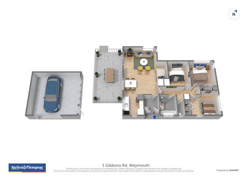 Property Valuation for 1 Gibbons Road, Weymouth, Auckland Trade Me