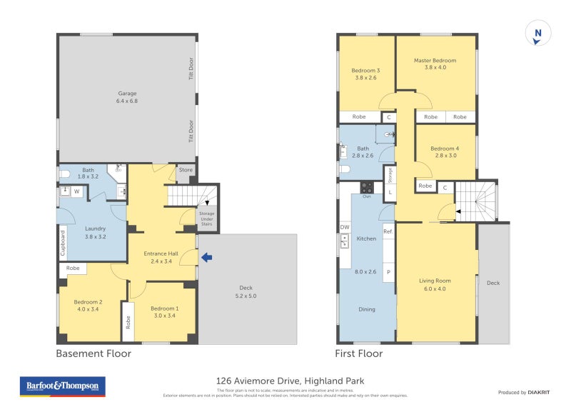 Property Valuation for 126 Aviemore Drive, Highland Park, Auckland