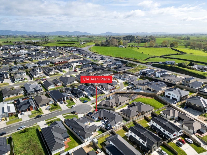 Property Valuation for 1/14 Arahi Place, Rototuna, Hamilton, Waikato