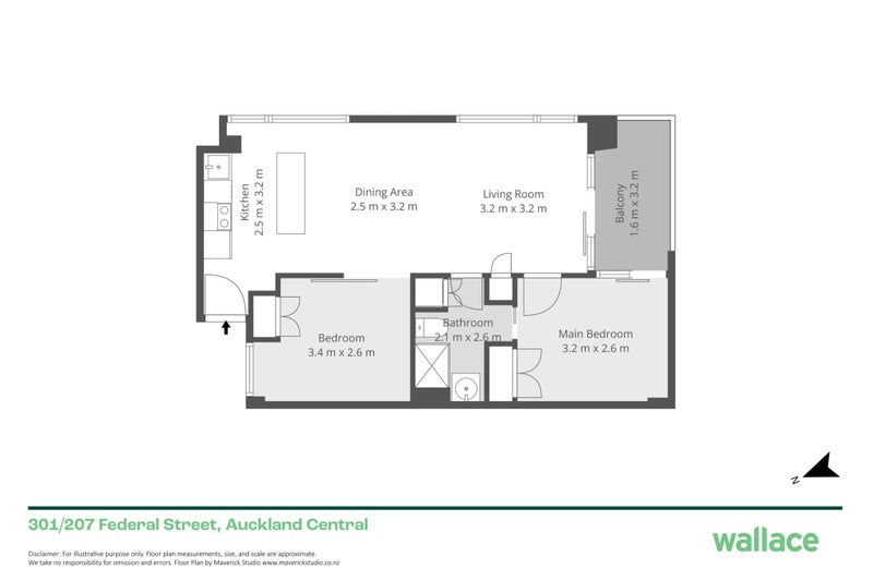 301/207 Federal Street, Auckland Central, Auckland - Carousel 13