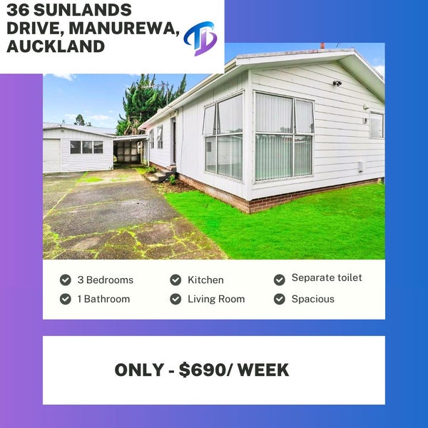 36 Sunlands Drive, Manurewa, Auckland - Carousel 1