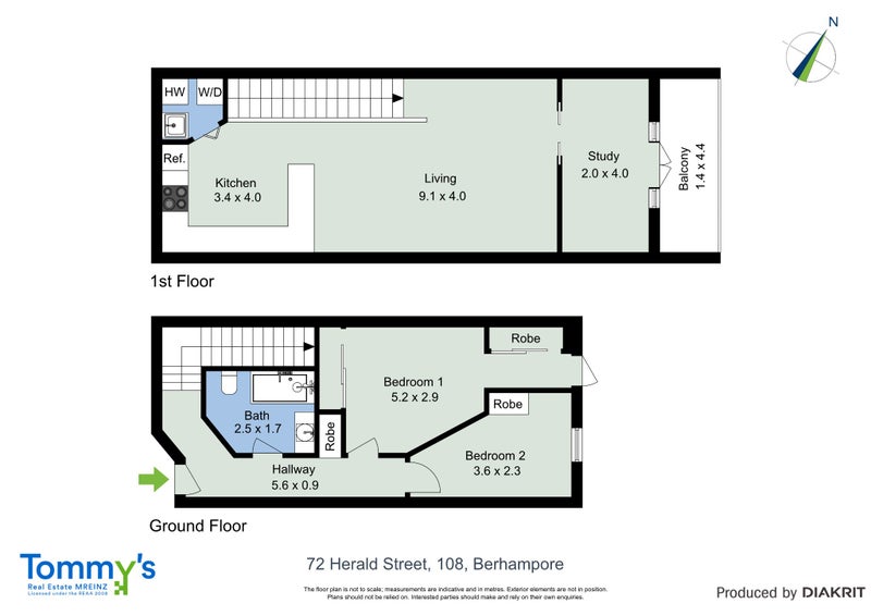 108/72 Herald Street, Berhampore, Wellington - Carousel 17