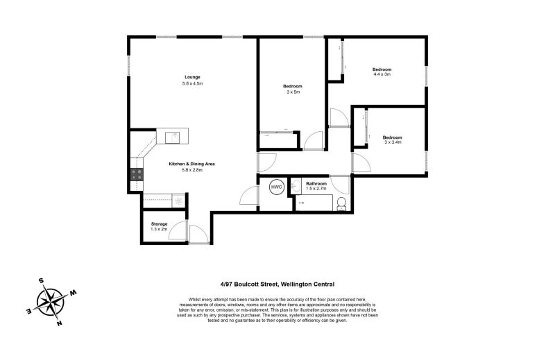 4/97 Boulcott Street, Wellington Central, Wellington - Carousel 13