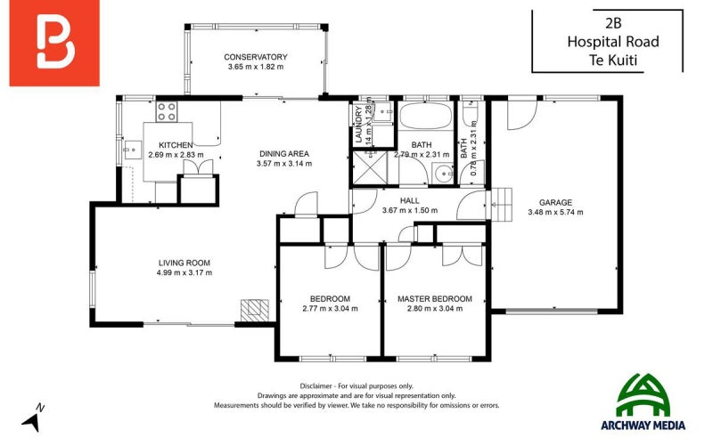 Property Valuation for 2B Hospital Road, Te Kuiti, Te Kūiti | Trade Me ...