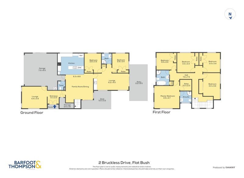 Property Valuation for 2 Bruckless Drive, Flat Bush, Auckland Trade