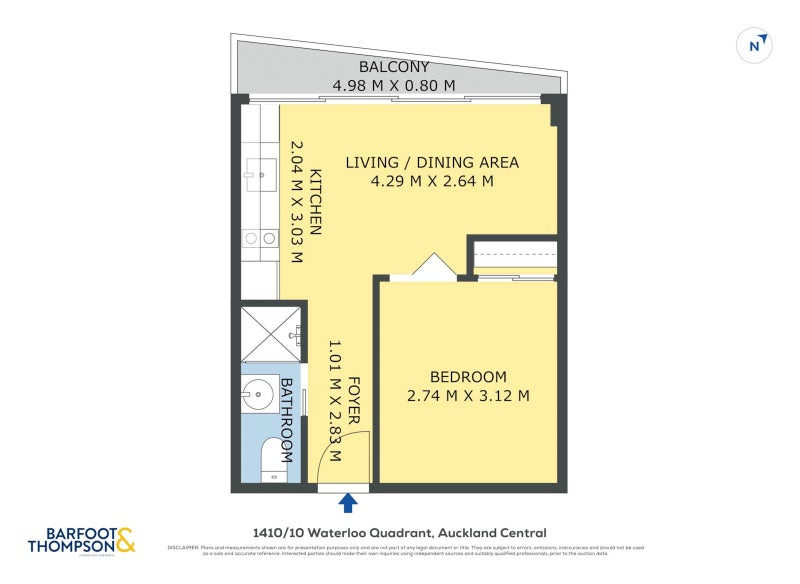 1410/10 Waterloo Quadrant, Auckland Central, Auckland - Carousel 13