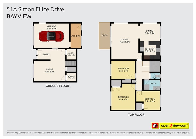 Property Valuation for 1/51 Simon Ellice Drive, Bayview, Auckland