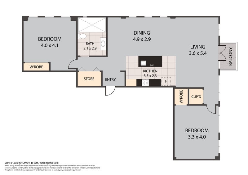 2A/14 College Street, Te Aro, Wellington - Carousel 16