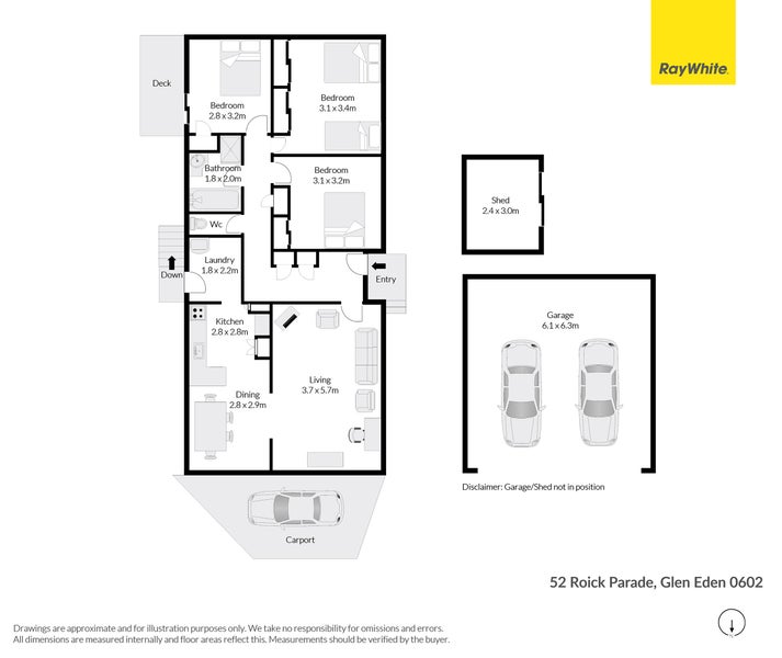 Property Valuation for 52 Roick Parade, Glen Eden, Auckland Trade Me