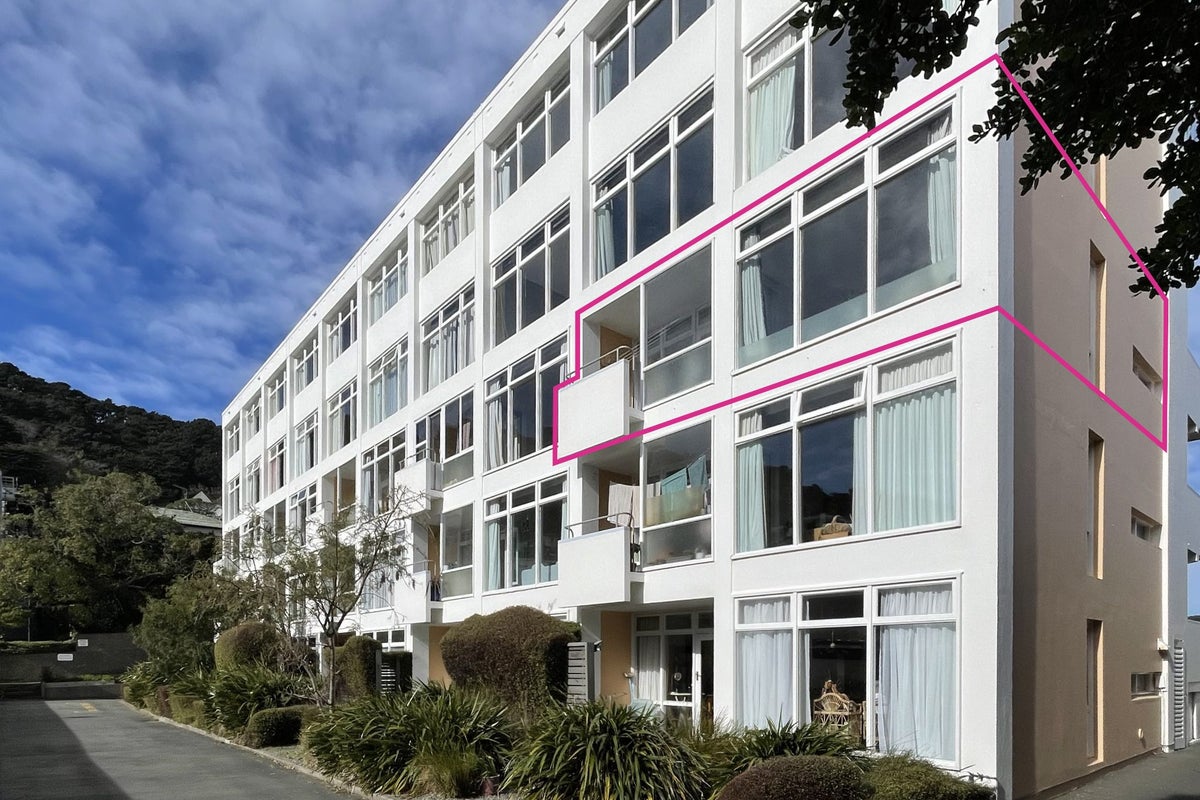 11/4 Claremont Grove, Mount Victoria, Wellington - Carousel 1