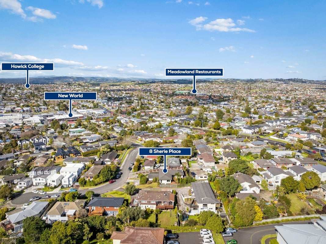 Property Valuation for 8 Sherie Place, Howick, Auckland | Trade Me Property