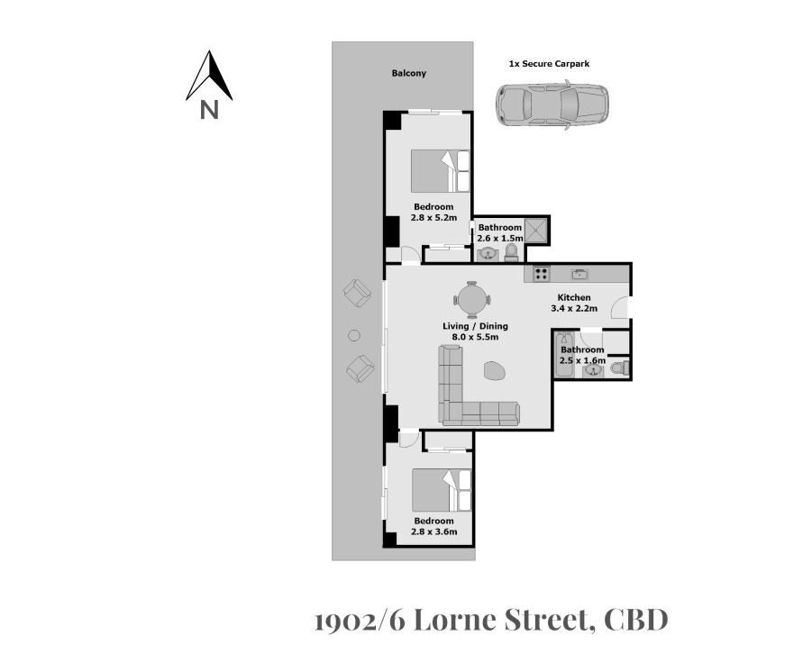 1902/6 Lorne Street, Auckland Central, Auckland - Carousel 19
